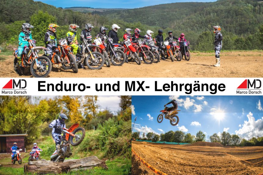 Marco Dorsch Enduro- und MX Lehrgänge in der Nähe von Heilbronn.