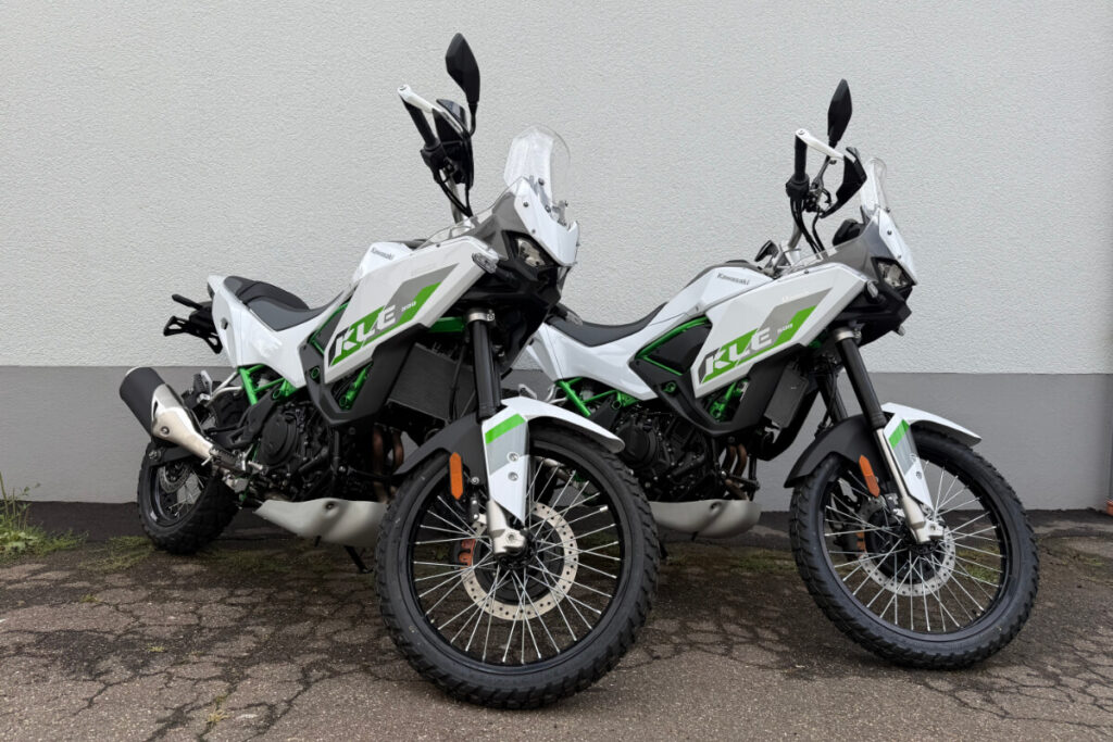 Marco Dorsch KLE500 als Leihbike